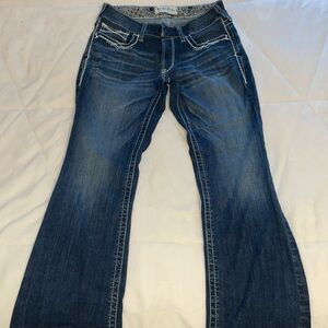 Size:  Medium W

Color: Blue

Condition: Good. Wore a few times